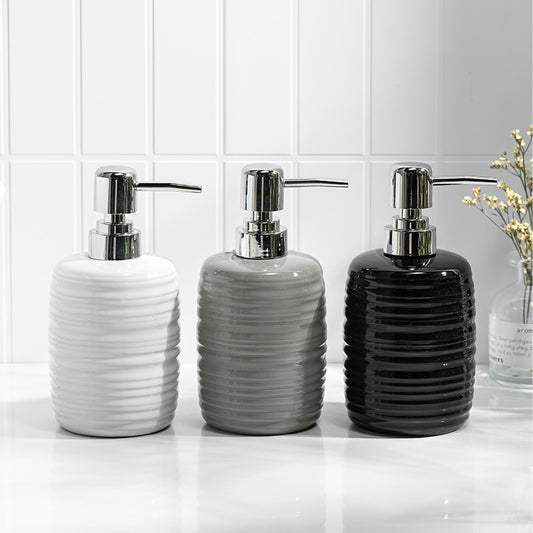 Modern Ceramic Bathroom Storage Bottle - FRPURE