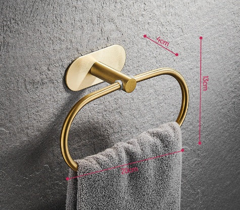 Single Bar Bathroom Towel Rack - FRPURE