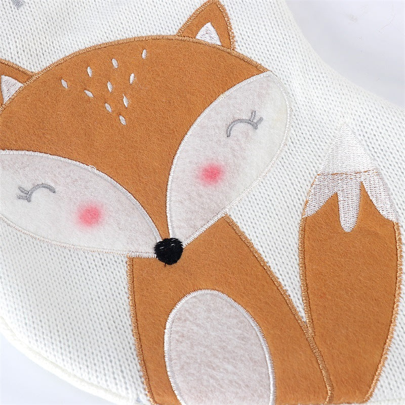 Christmas Fox Wool Gift Christmas Stockings - FRPURE