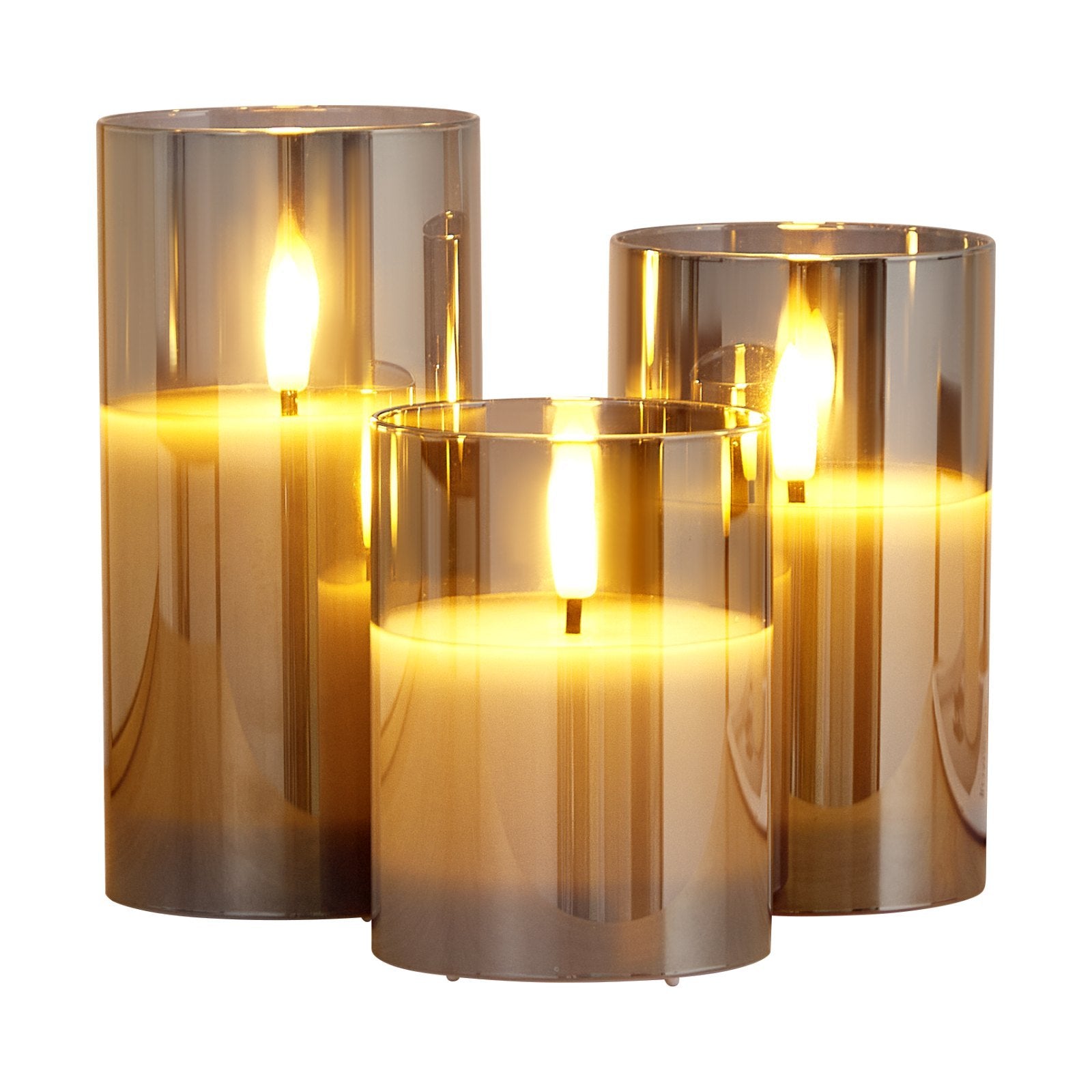 Flameless LED Candles – 3-Pack with Remote Control - FRPURE